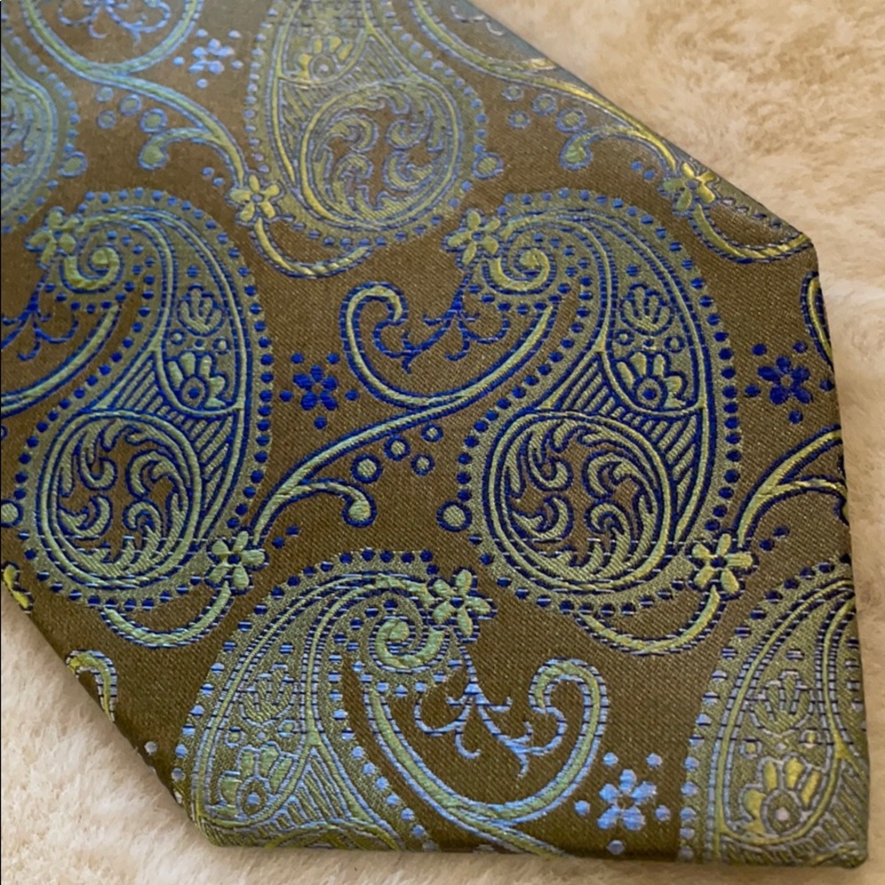 Beau Brummell Soho hand made silk tie